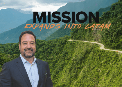 MISSION Expands into Latin America with Alejandro Pedroza as President